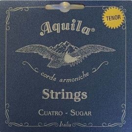 Juego Cuerdas Cuatro Venezolano Tenor Aquila 24-CH Sugar