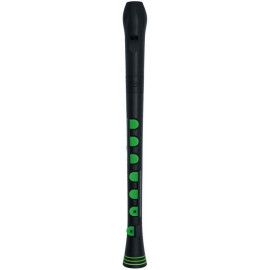 Flauta Nuvo Recorder+ Digitación Alemana N-320RDBBGRG Negra/Verde