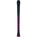 Flauta Nuvo Recorder+ Digitación Alemana N-320RDBBPKG Negra/Rosa