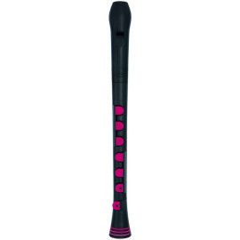 Flauta Nuvo Recorder+ Digitación Alemana N-320RDBBPKG Negra/Rosa
