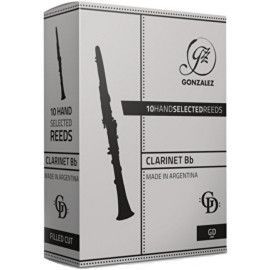 Caja 10 Cañas Clarinete Gonzalez GD 3½