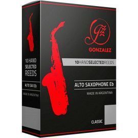 Caja 10 Cañas Saxo Alto Gonzalez Classic 1½