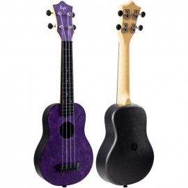 Ukelele Soprano Flight TUS-65 Travel Amethyst