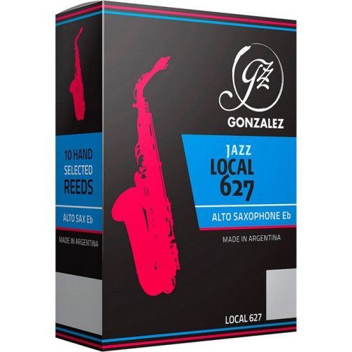 Caja 10 Cañas Saxo Alto Gonzalez Local 627 Jazz 4½