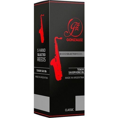 Caja 5 Cañas Saxo Tenor Gonzalez Classic 4½
