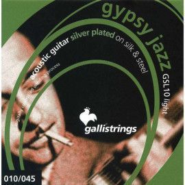 Juego Galli Acústica Gypsy Jazz GSL-10 (010-045)