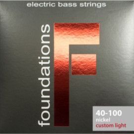 Juego Cuerdas Bajo SIT Foundation Nickel FN-40100L 040-100