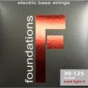 Juego 6 Cuerdas Bajo SIT Foundation Nickel FN-630125L 030-125