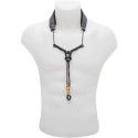 Cordón Saxo BG S-20YBMSH Cuero Zen Al Cuello Negro