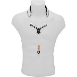 Cordón Saxo BG S-28YBMSH Cuero Zen Al Cuello Blanco