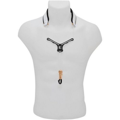 Cordón Saxo BG S-28YBMSH Cuero Zen Al Cuello Blanco