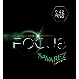 Juego Cuerdas Guitarra Eléctrica Savarez Focus F50XL 009-042