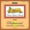 Juego Guitarra Contrabajo 4 Cuerdas La Bella CB40-BE