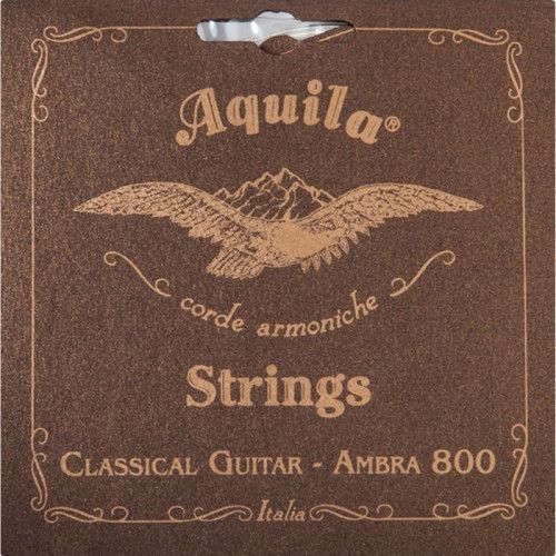 Juego Cuerdas Guitarra Clásica Aquila 82-C Ambra 800 Tensión Normal