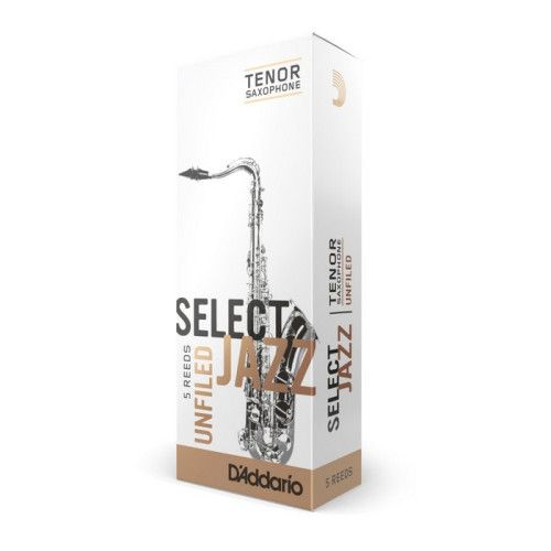 Caja 5 Cañas Saxo Tenor Select Jazz by D'Addario 3 Dura UnFiled
