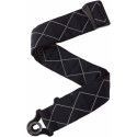 Correa D'Addario 50BAL02 Auto Lock Diamonds Acolchada Negra