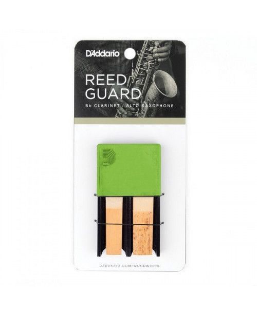 Guardacañas Saxo Tenor/Barítono D'Addario 4 cañas Verde