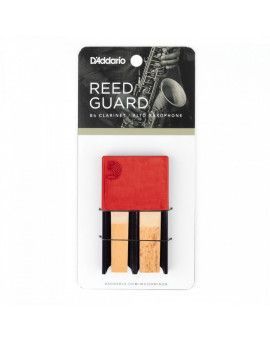 Guardacañas Saxo Tenor/Barítono D'Addario 4 cañas Rojo