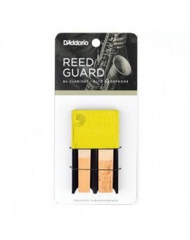 Guardacañas Saxo Tenor/Barítono D'addario 4 cañas Amarillo