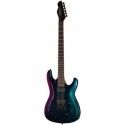Guitarra Eléctrica Baritone Chapman ML1BP-MOD-MOP Morpheus Purple Flip