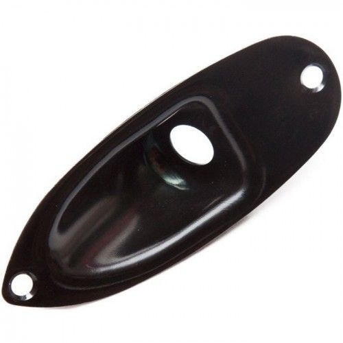 Placa Entrada Jack Gotoh Negra JCS-1-B
