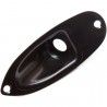 Placa Entrada Jack Gotoh Negra JCS-1-B