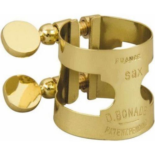 Abrazadera Saxo Soprano Bonade Invertida Lacada Envejecida L2257UDGO