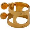 Abrazadera Saxo Soprano Bonade M80 Lacada Envejecida LSSOM80DGO