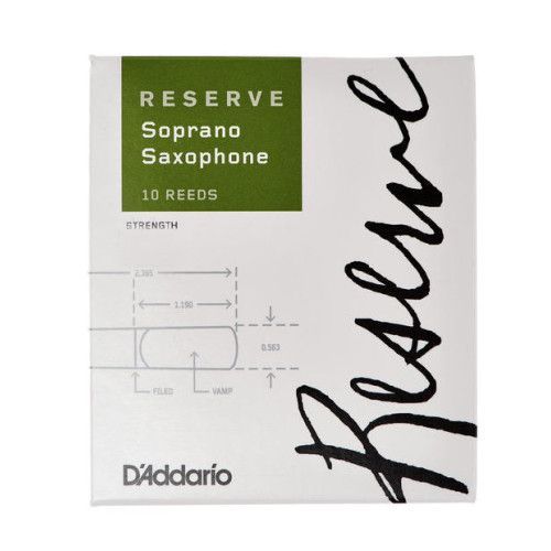Caña Saxo Soprano D'Addario Reserve 3 1/2