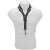 Cordón Saxo BG S-10GMSH Ancho Al Cuello Glam