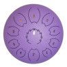 Steel Tongue Drum F-Zone STD618N Púrpura (6" 8 notas)