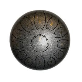 Steel Tongue Drum F-Zone STD1013N Gris Jaspeado (10" 13 notas)