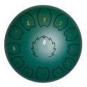 Steel Tongue Drum F-Zone STD1211N Verde Oscuro (12" 11 notas)
