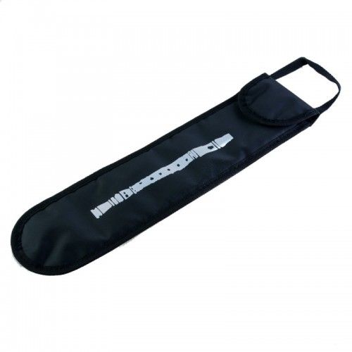 Funda negra para flauta