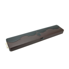 Estuche 6 arcos violín/viola/cello Pedi negro/marrón Marrón
