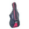 Funda cello Rapsody ACRB 4/4 4/4 Negro/Burdeos
