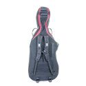 Funda cello Rapsody ACRB 4/4 4/4 Negro/Burdeos