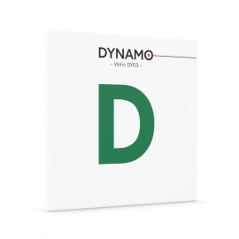 Cuerda violín Thomastik Dynamo DY03 3ª Re aluminio 4/4 Medium 1/2