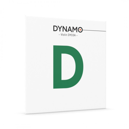 Cuerda violín Thomastik Dynamo DY03A 3ª Re plata 4/4 Medium 3/4