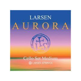 "Set de Cuerdas Cello Larsen Aurora Medium"
