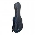 Estuche guitarra clásica Rapsody CSG002A Black/golden Negro/Dorado