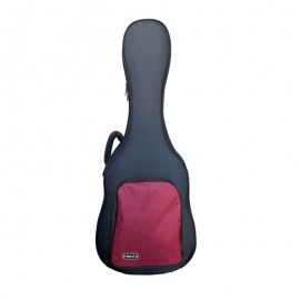 Estuche guitarra clásica Rapsody CSG002A Black/burgundy Negro/Burdeos
