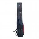 Estuche guitarra clásica Rapsody CSG002A Black/burgundy Negro/Burdeos