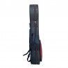 Estuche guitarra clásica Rapsody CSG002A Black/burgundy Negro/Burdeos