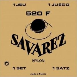 Juego Savarez Clásica Carta Roja 520-F (3ª entorchada)
