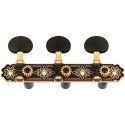 Clavijero Luthier Clásica JC605GK-A2B Negro/Oro Palomilla Negra