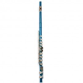 Flauta Travesera Taylor Collins TCFL-538LB Platos cerrados Azul Claro