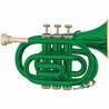 Trompeta  Pocket Taylor Collins TCPTR-13 GR Verde en Sib