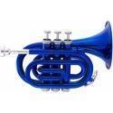 Trompeta  Pocket Taylor Collins TCPTR-13 BL Azul en Sib