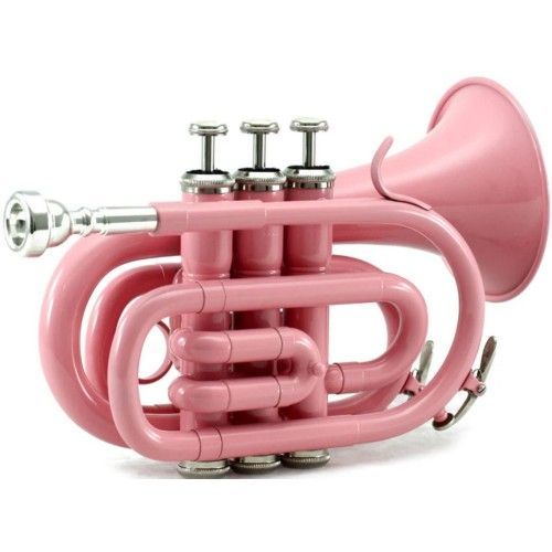 Trompeta  Pocket Taylor Collins TCPTR-13 PK Rosa en Sib